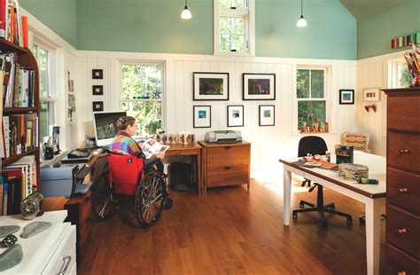 If someone you love needs help with around-the-house tasks, universal design or products and spaces designed for people of all abilities can be beneficial. . Universal design homedec
